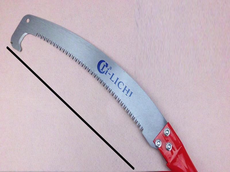 Garden Saw Quick Cut Hand Saw with Hardened 3D-Teeth and Plastic Holster