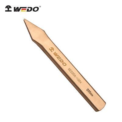 Wedo Beryllium Copper Non-Sparking Flat Cross Cutting Chisel