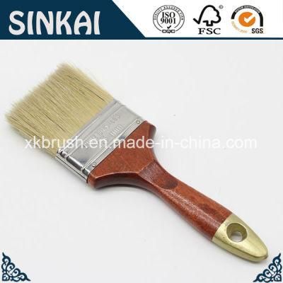 Natural Pig Hair Brush with Wooden Paint Brush