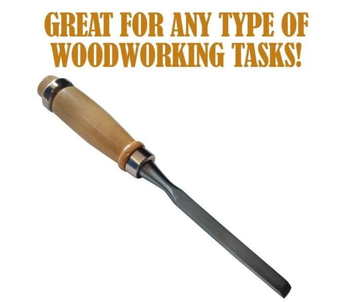 Professional Hardened Steel 12PCS Wood Carving Chisel Tool Set