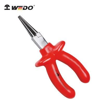 WEDO 6&quot;Round Nose Pliers VDE 1000V Insulated Pliers Wire Cable Cutters Cutting Pliers