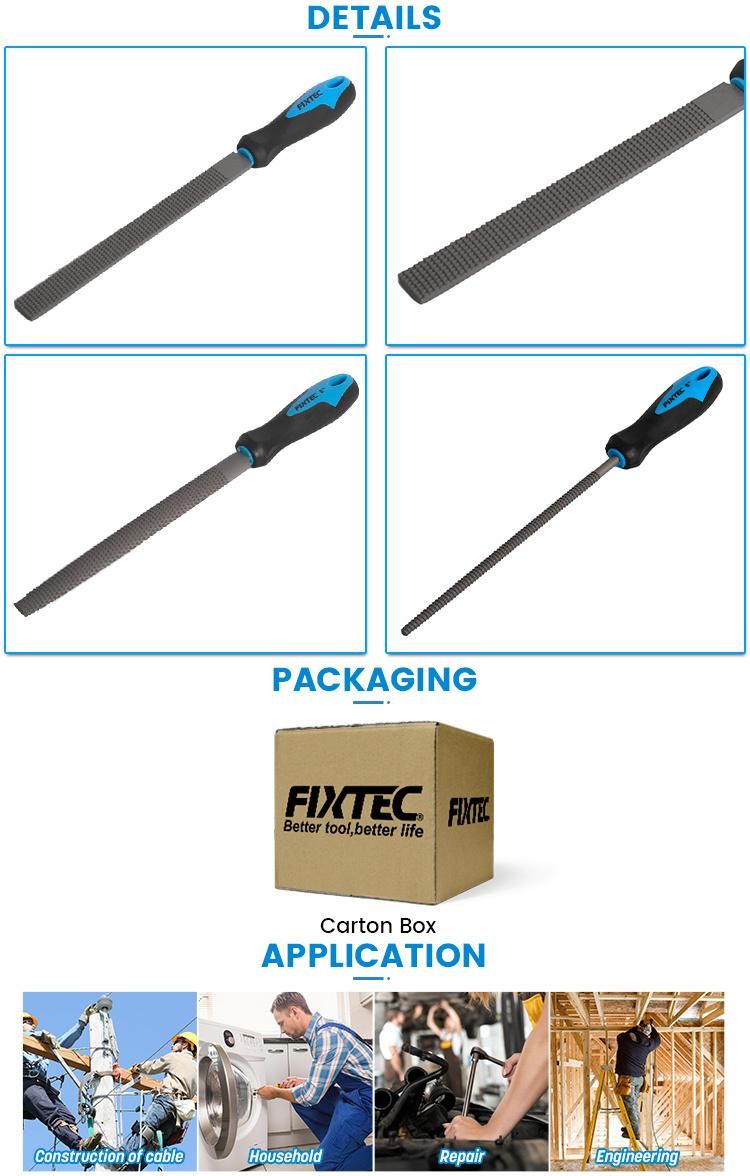 Fixtec Hand Tools Flat Wood File with Competitive Price
