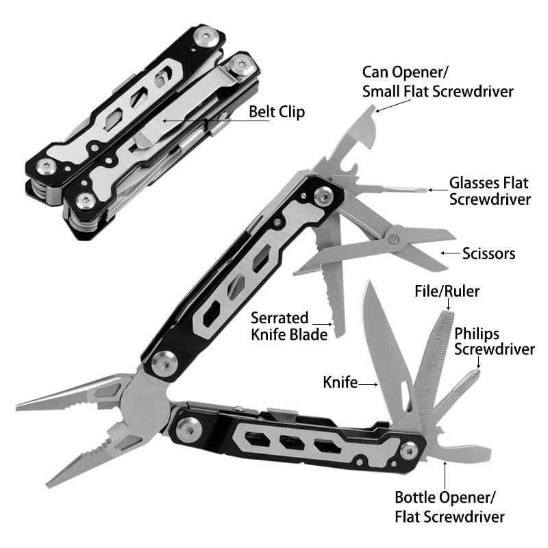 Stainless Steel Pliers, Multi Function Tools Combination Plier (#8509)