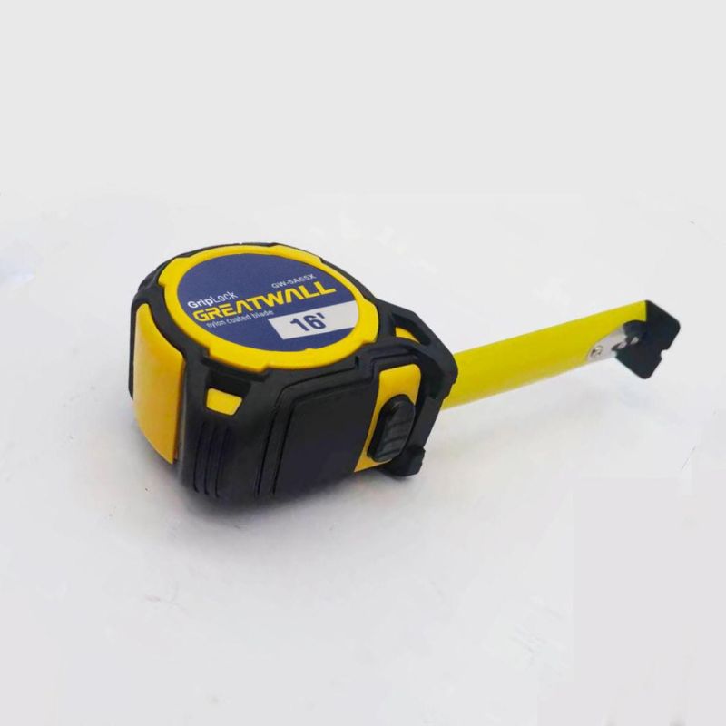 High Quality Rubber Coat 5meter Measuring Tape 2 Way Lock Tape Measure