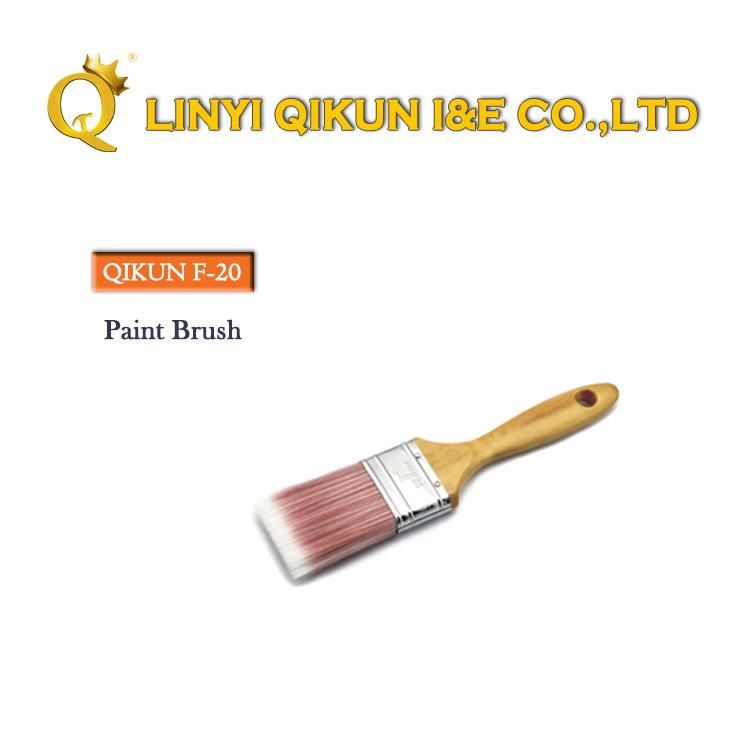 F-18 Hardware Decorate Paint Hand Tools Painted Wooden Handle White Bristle Paint Brush