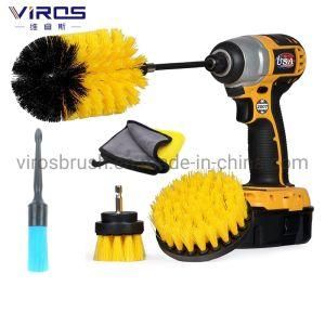 All Purpose Soft Premium PP Bristle Cleaning Kit 6 Piece Drill Brush Kit