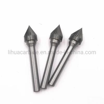 60 Conical Single Cut Carbide Burr for Grinding Steel