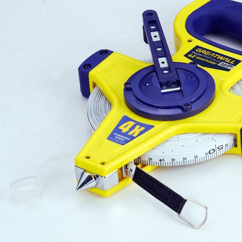 Heavy Duty 30m/50m Soft Custom Tape Measure Fiberglass Measuring Tape