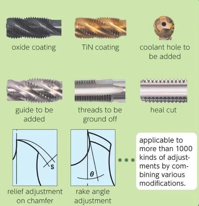 Hsse with Coated DIN 371 M10 Machine Taps