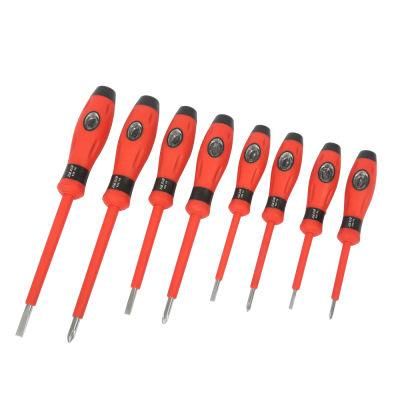 5mm*97mm Dual Purpose Screwdriver/Test Pencil CRV Slotted Screwdriver with Magnetic