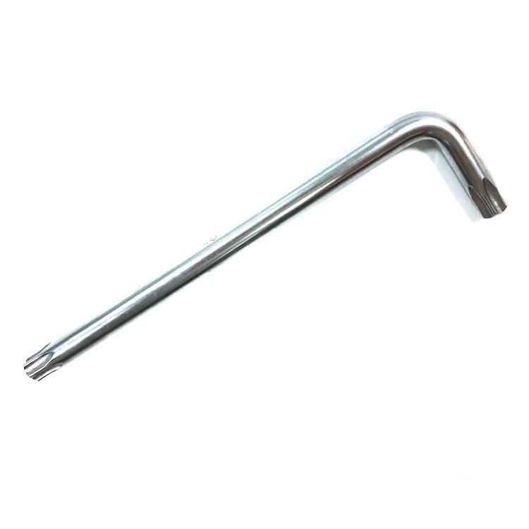 Cr-V Nickel Plated Hardware Hand Tools Torx Head Chrome Hex Key Bicycle Allen Key Wrench