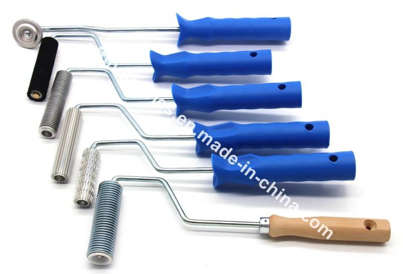 15mm Diameter Aluminum Finned Rollers for FRP Laminating
