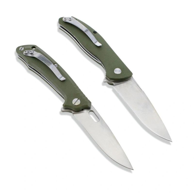 Folding Knife with Ox Bone Handle, Closed Length: 98mm