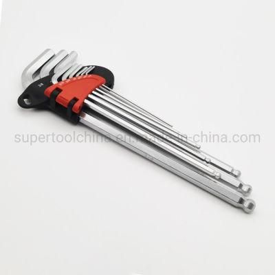 9 in 1 CRV Inch Hex Key Set