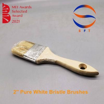 2&prime;&prime; 100% Pure Bristle Brush Paint Brush for FRP Painting
