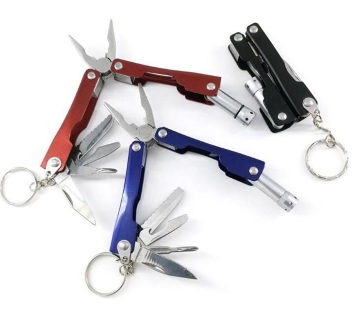 Multitools Pocket Knife Pliers with LED