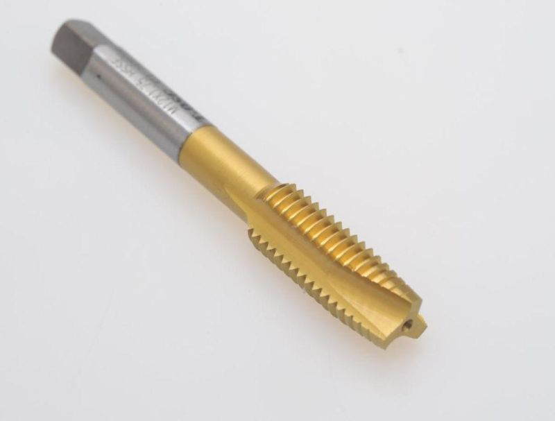 USG Hsse Spiral Point Taps DIN 371 Form B Tin Coating-M8 X 1.25