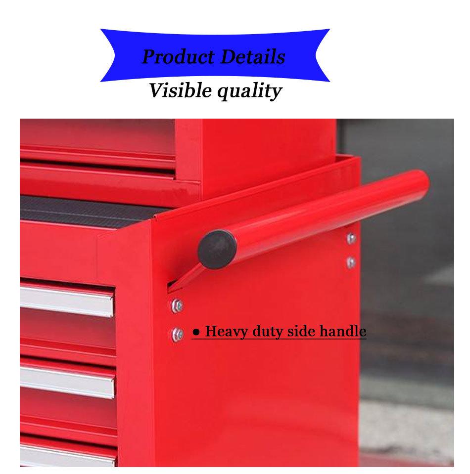 Anti-Shock Protection Rollaway Tool Trolley Cabinet