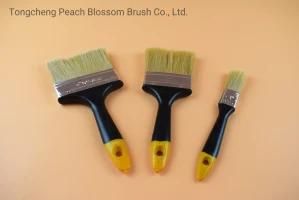 The Latest Version of 2020 Factory Wholesale Hot Sale Cheap High Quality Bristle Paintbrush with Yellow Tail and Black Wood Handle