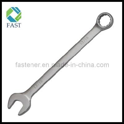 Raised Panel Ratcheting Spanner Combination Wrench
