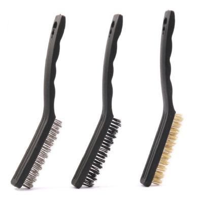 Multifunctional Household Cleaning Brush Combination Set Plastic Handle Steel Wire Polishing Brush Set