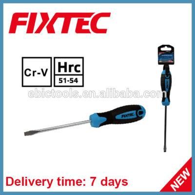 Fixtec CRV Hand Tools 150mm Slotted Screwdriver Bit