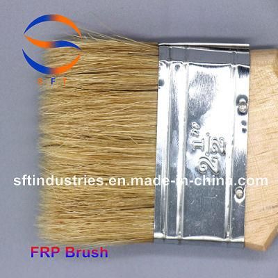 Pure Pig Hair Mane Bristle Paint Brushes for Fiberglass