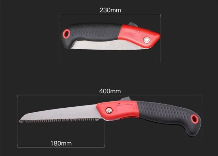 High Quality Portable Camping Garden Folding Pruning Saw Garden Strong Woodworking Hand Saws