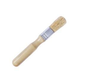 Round Head Wooden Drawing Small Handle Wall Paint Tool Brush