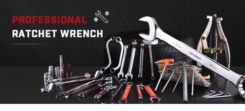 Good Quality Double Ring Gear Spanner Ratchet Wrench