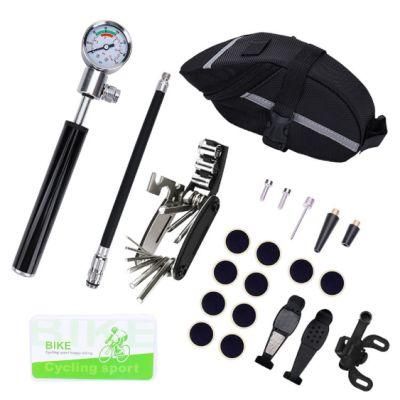 Promotional Bicycle Repair Kit Tire Repair Pump Repair Kit Wrench Kit Mountain Bike Kit