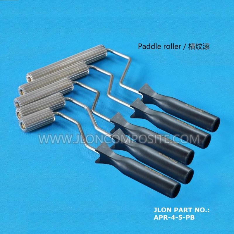 FRP Tools Aluminum Fiberglass Paddle Roller for FRP Hand Laminate