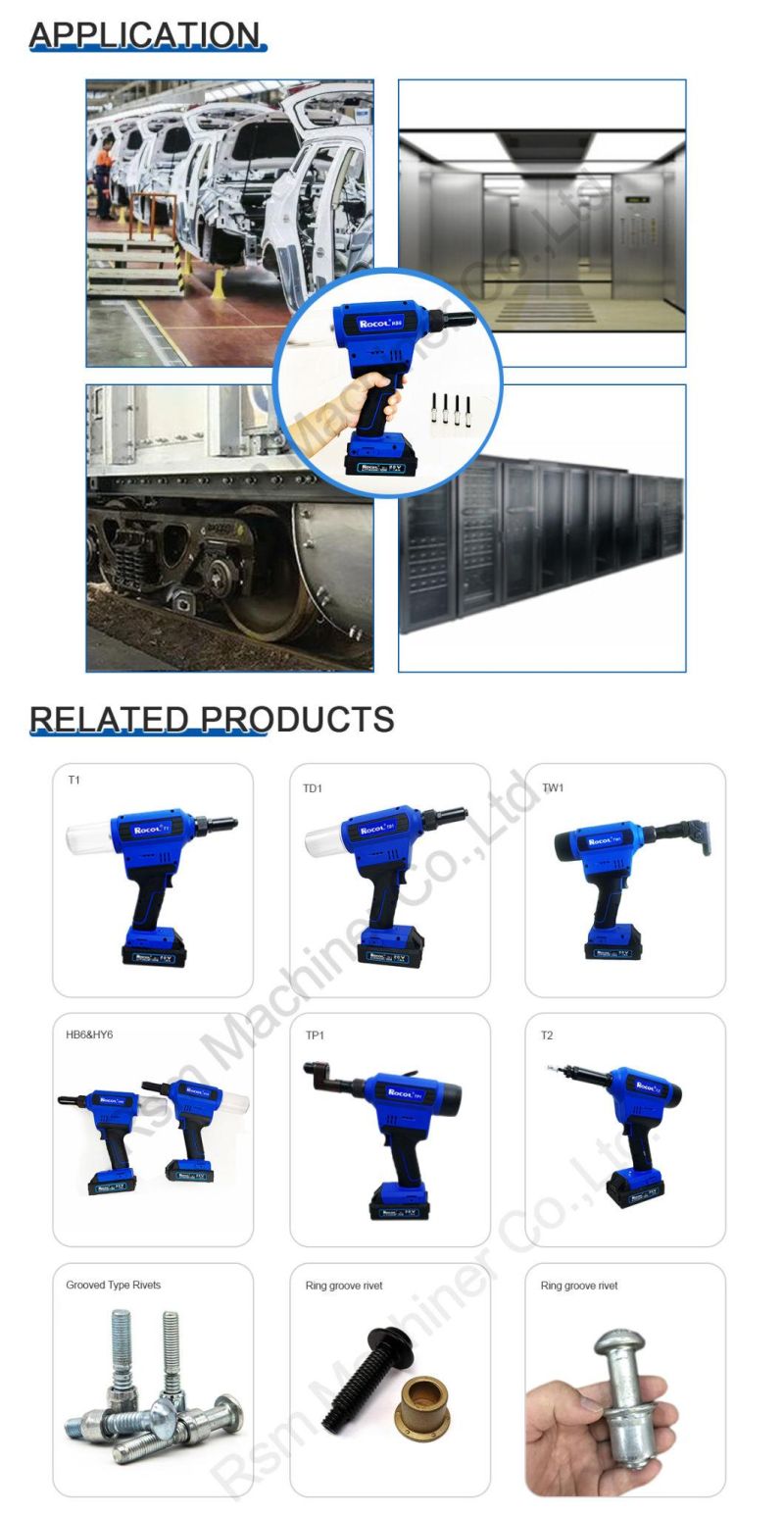 High Demand 28000n Force Boom Rivets Li-Lon Battery Gun