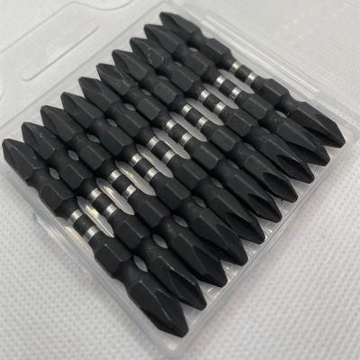Factory Supply Taiwan S2 Best Quality Phillips Type Double Heads Bit 65mm*pH2 Screwdriver Bits