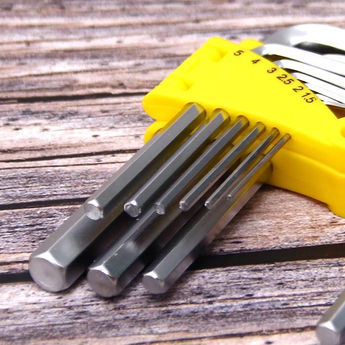 9PCS Ball End Security Hex Key Spanner Allen Wrench Set