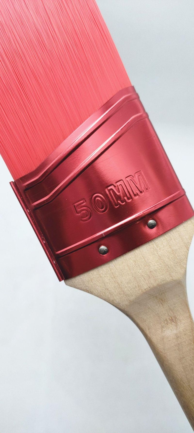 High Quality Factory Wooden Handle Seamless Customizable Paint Brush