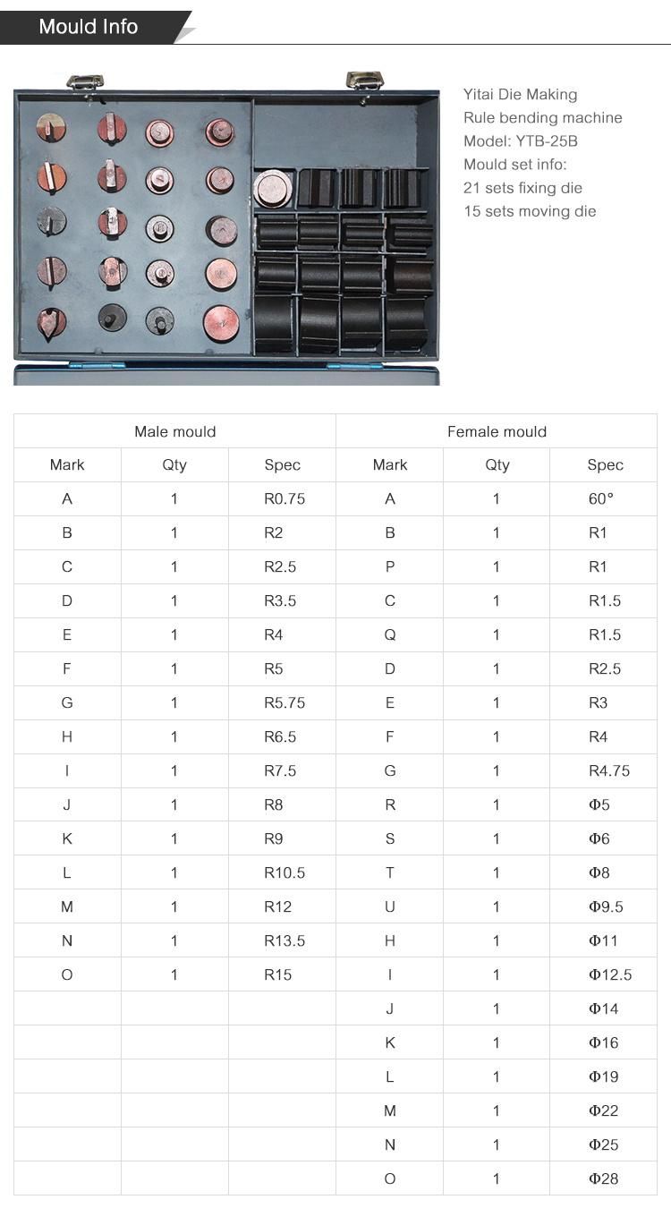 Manual Precision Rule Cutting Machine for Die Making