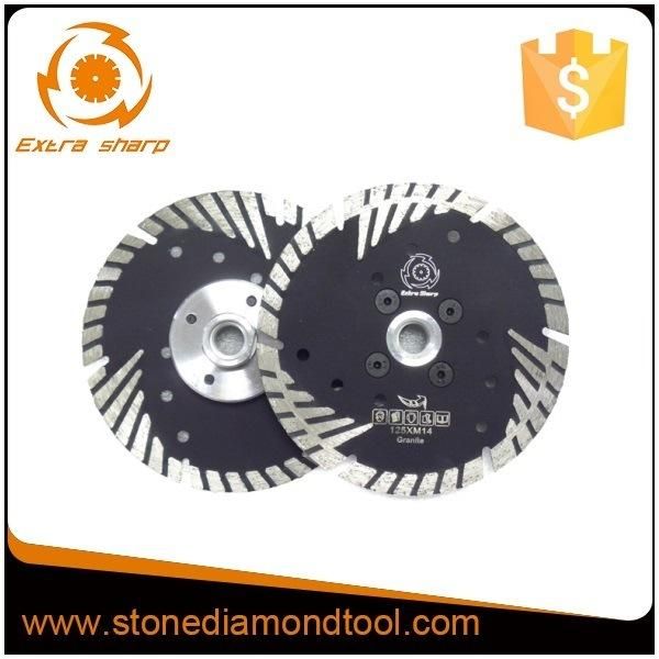 125mm Diamond Turbo Wave Blade Continuous Rim Cutting Granite