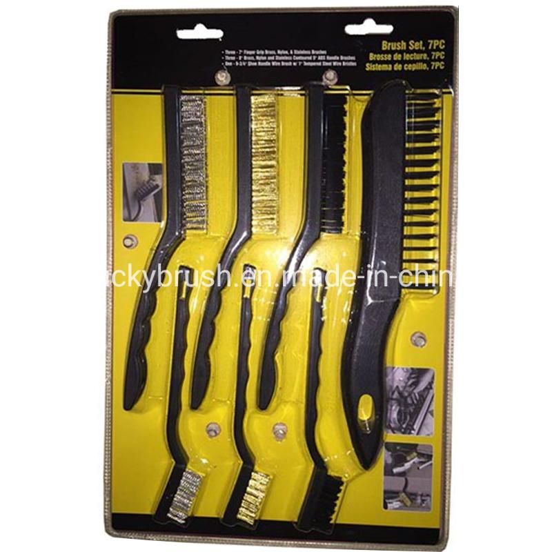 7" 5PCS Mini Wire Brush Set (YY-508)