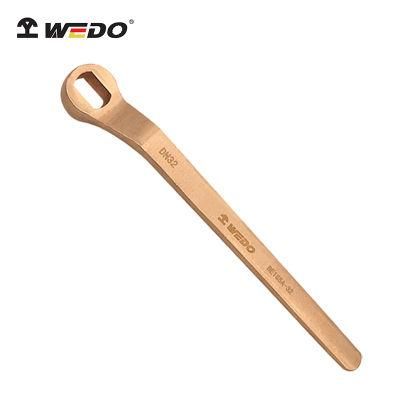WEDO Non-Magnetic/Sparking Valve Square Driver Wrench Beryllium Copper Spanner