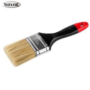 Factory Supply Contractor Beaver Tail Stiff Paint Brush 4-Inch