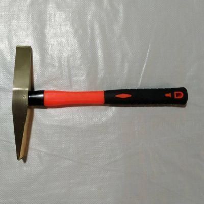 Non Sparking Scaling Hammer, Al-Br, Fiberglass Handle, 300 G, Atex