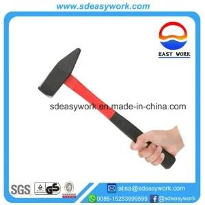 Stoning Hammer with Fiberglass/TPR Coating/Wooden Handle