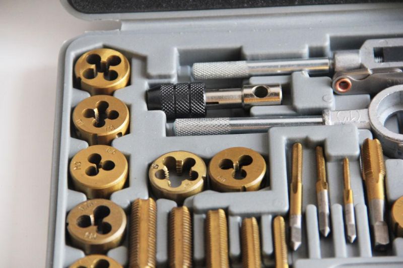 High Quality 40 PCS Tap and Die Set for Industry or Family