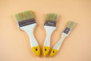 The Latest Version of 2020 Factory Wholesale Hot Sale Cheap High Quality Bristle Paintbrush with Yellow Tail and White Handle