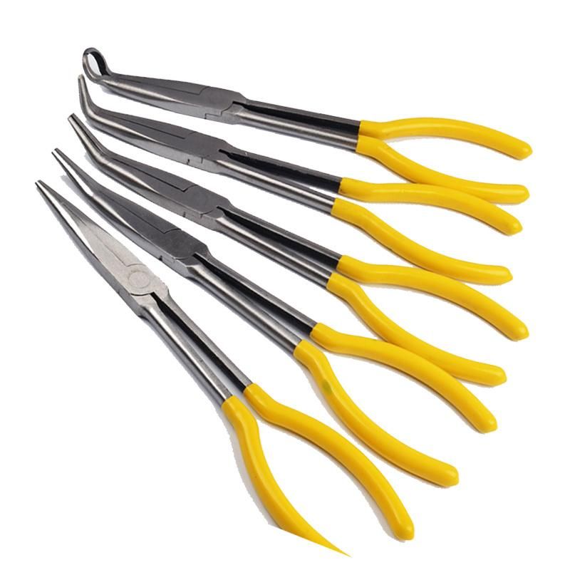 11′′ Long Nose Extension Pliers #45 Steel Hand Hardware Tool Set