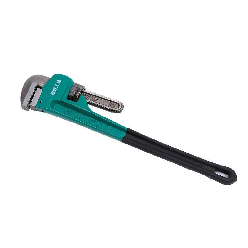 American Type Heavy Duty Pipe Wrench with Dipped Handle