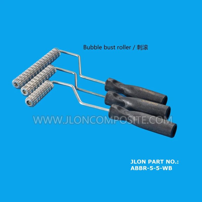 FRP Tools Aluminum Fiberglass Bubble Roller for FRP Hand Laminate