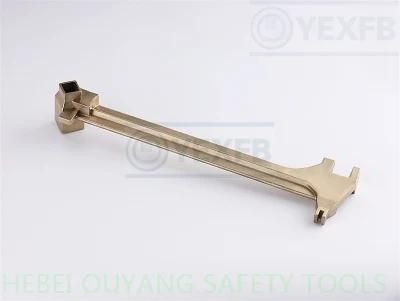 Non-Sparking Oil Gas Safety Bung Wrench/Spanner, 385 mm, Atex