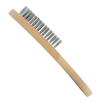 Power Tools Accessories Wire Brush 4 Row Industrial Brushes